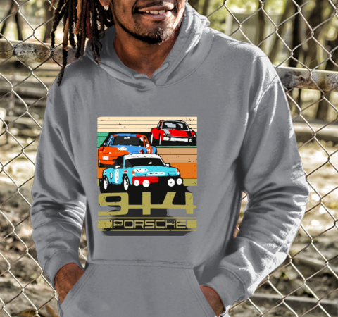 The 944 Porsche Vintage Hoodie rtsa the 944 porsche vintage hoodie 23 front dark heather
