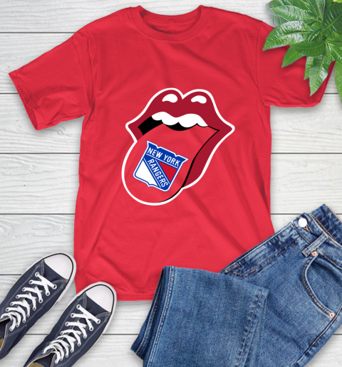 New York Rangers NHL Hockey Lips I Root For My Team Adoring Fan 10