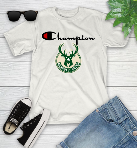 NBA Basketball Milwaukee Bucks Champion Shirt Youth T-Shirt