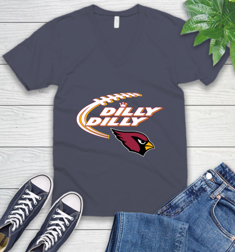 NFL Arizona Cardinals Dilly Dilly Football Sports V-Neck T-Shirt 9