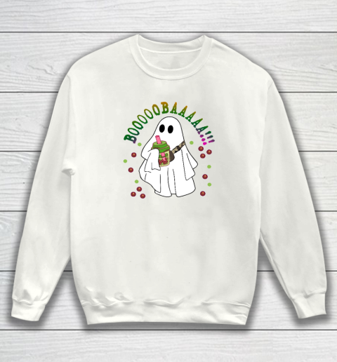 Halloween Ghost Boobaa Funny Sweatshirt