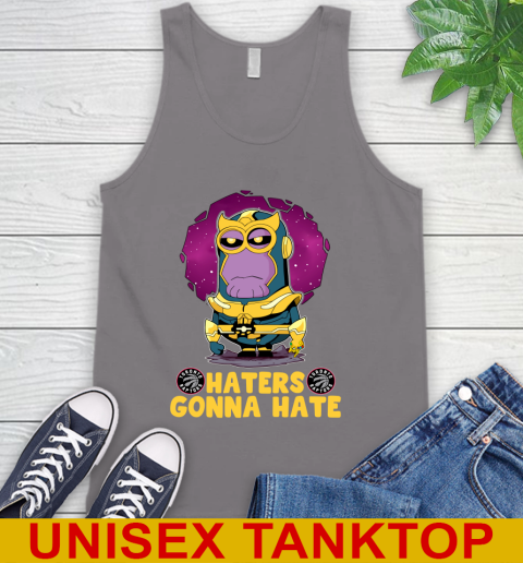 NBA Basketball Toronto Raptors Haters Gonna Hate Thanos Minion Marvel Shirt Tank Top 7
