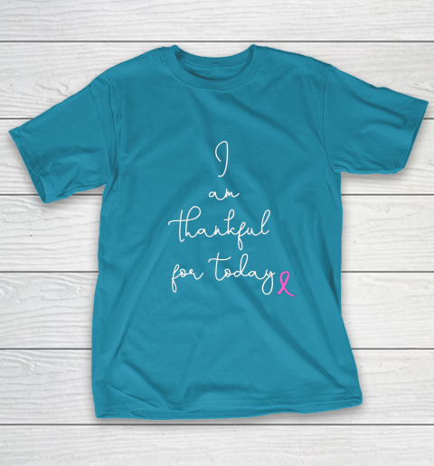 Womens Fighting Breast Cancer Product Gift Battling Through Chemo T-Shirt 7