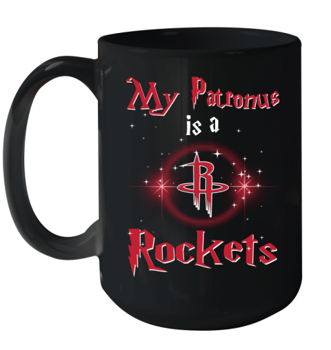 NBA Basketball Harry Potter My Patronus Is A Houston Rockets Ceramic Mug 15oz