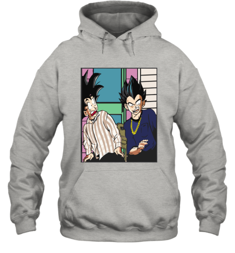 omty friday damn meme son goku and vegeta dragon ball shirts hoodie 23 front ash