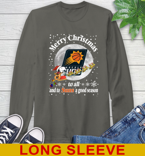 Phoenix Suns Merry Christmas To All And To Suns A Good Season NBA Basketball Sports Long Sleeve T-Shirt 10