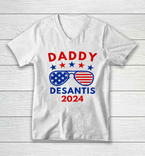 Daddy Desantis Shirt Daddy Desantis 2024 V-Neck T-Shirt
