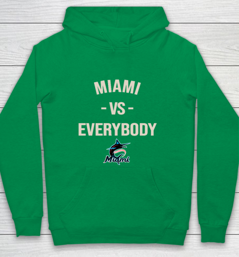Miami Marlins Vs Everybody Youth Hoodie 4