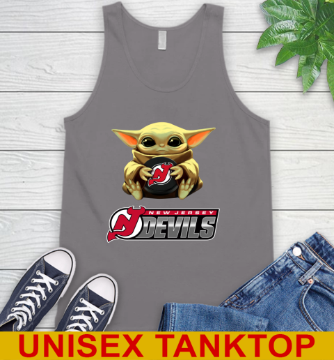 NHL Hockey New Jersey Devils Star Wars Baby Yoda Shirt 76