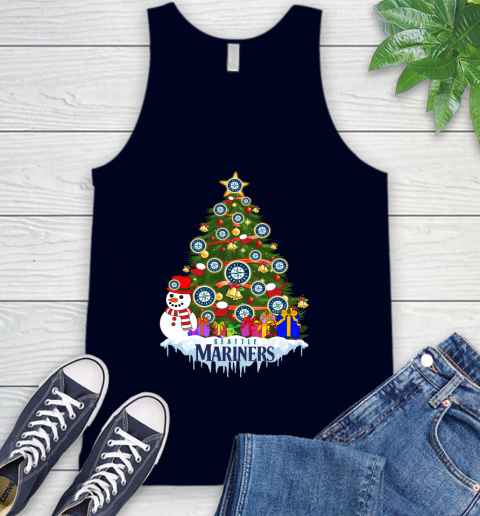 Seattle Mariners Merry Christmas MLB Baseball Sports Tank Top 3