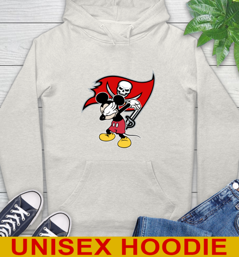 Tampa Bay Buccaneers NFL Football Dabbing Mickey Disney Sports Hoodie 12