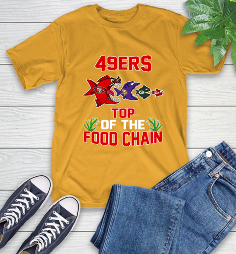 San Francisco 49ers Top Of The Food Chain NFL Shirts 2