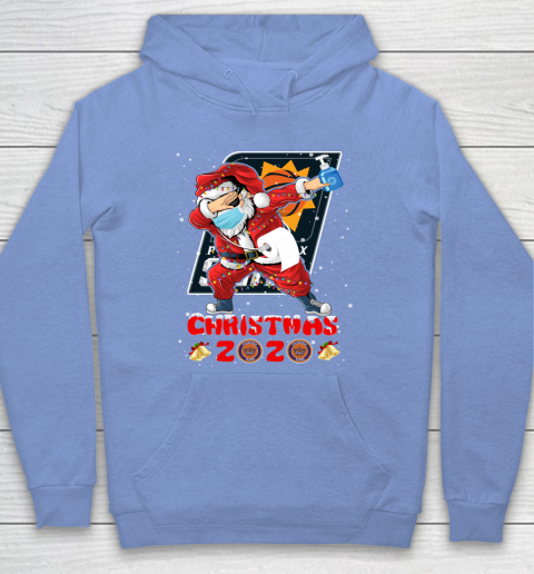 Phoenix Suns Funny Santa Claus Dabbing Christmas 2020 NBA Hoodie 8