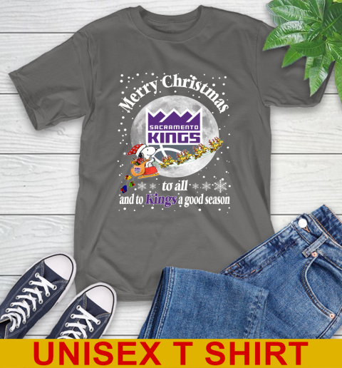 Sacramento Kings Merry Christmas To All And To Kings A Good Season NBA Basketball Sports T-Shirt 10