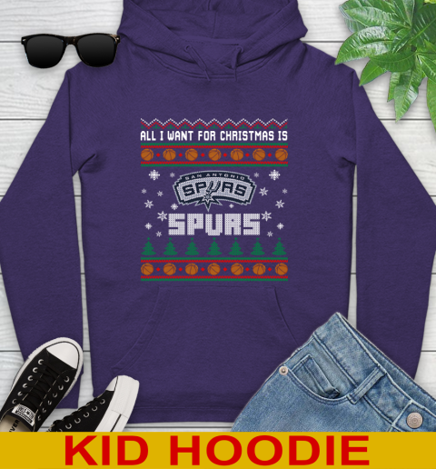 NBA Basketball All I Want For Christmas Is San Antonio Spurs 132