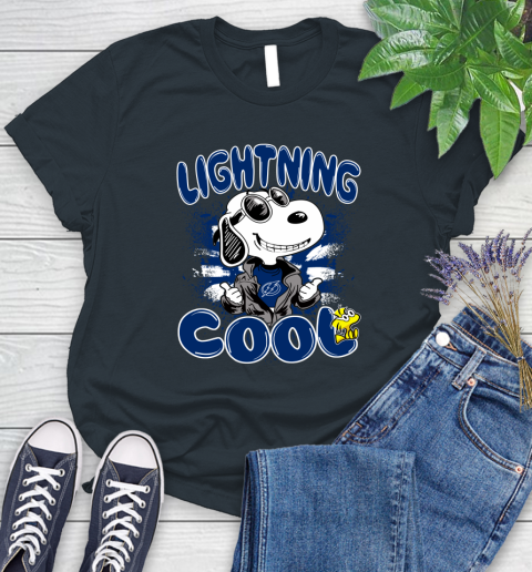 NHL Hockey Tampa Bay Lightning Cool Snoopy Shirt Women's T-Shirt 6