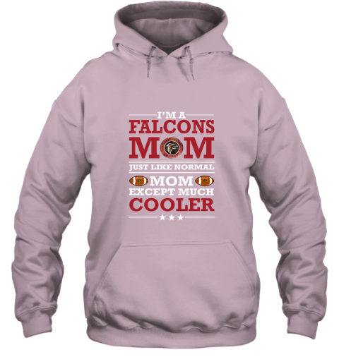 9lgl i39 m a falcons mom just like normal mom except cooler nfl hoodie 23 front light pink