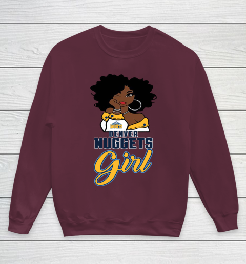 Denver Nuggets Girl NBA Youth Sweatshirt 5