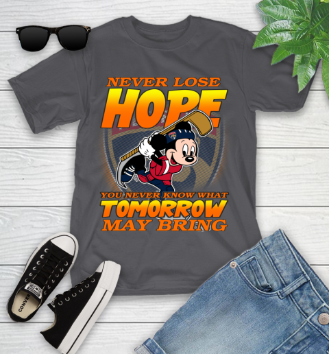 Los Angeles Kings NHL Hockey ootball Mickey Disney Never Lose Hope (2) Youth T-Shirt 6
