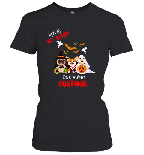 This Is My Crazy Dog Mom Costume Halloween Women's T-Shirt