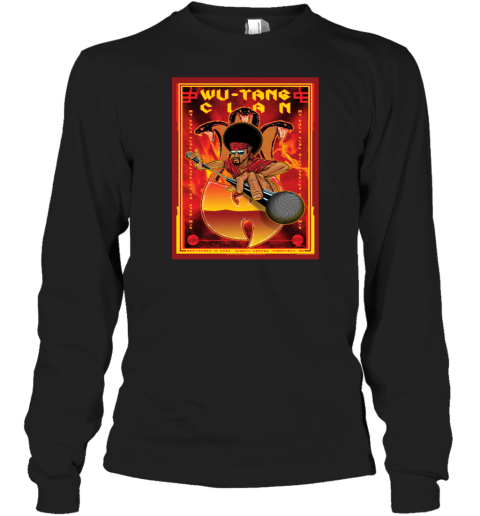 Wu Tang Clan Mansfield September 10, 2022 Long Sleeve T-Shirt