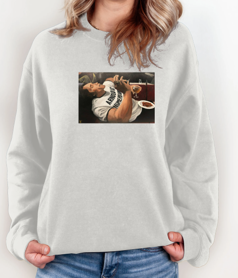 Arnold Schwarzenegger is numero uno Sweatshirt jlru arnold schwarzenegger is numero uno sweatshirt 35 front ash