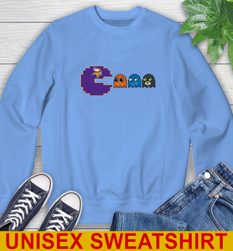 Minnesota Vikings NFL Football Pac Man Champion Sweatshirt 11