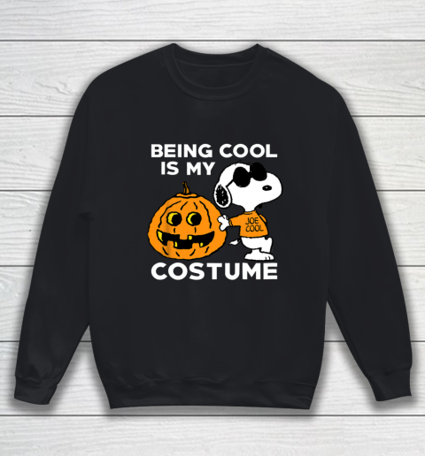 Peanuts Snoopy Cool Halloween Costume Sweatshirt