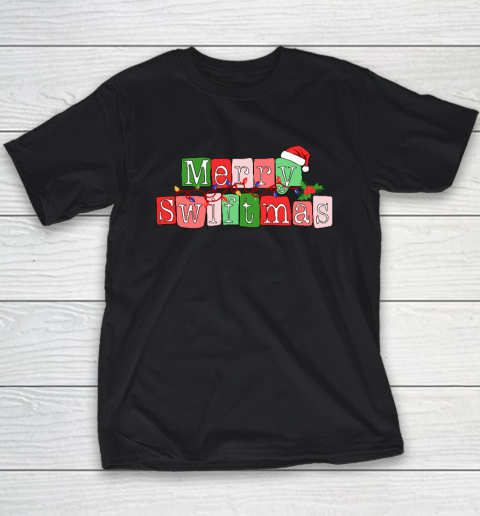 Merry Swiftmas Christmas Funny Santa Xmas Family Matching Youth T-Shirt