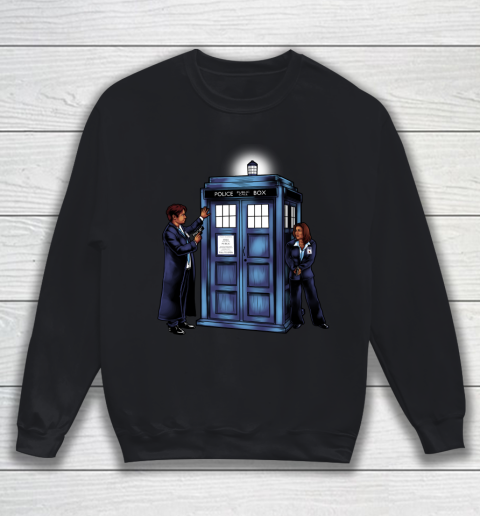 Doctor Who Shirt The Agents have the Phone Box Sweatshirt