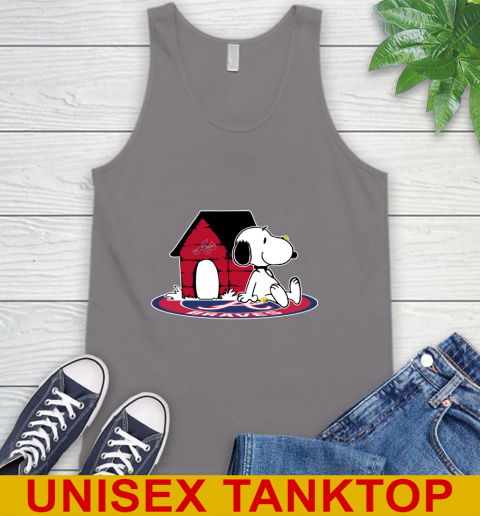 MLB Baseball Atlanta Braves Snoopy The Peanuts Movie Shirt Tank Top 7