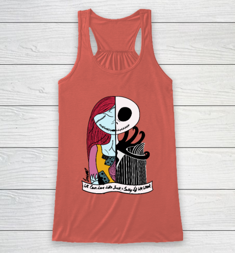 Jack and Sally  Blink 182 I Miss You Racerback Tank 2