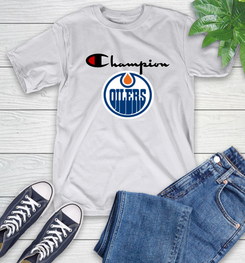 NHL Hockey Edmonton Oilers Champion Shirt T-Shirt 11