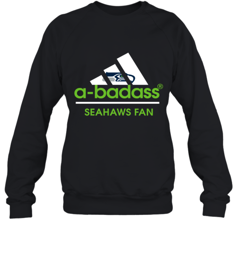 A Badass Seattle Seahawks Mashup Adidas NFL Sweatshirt