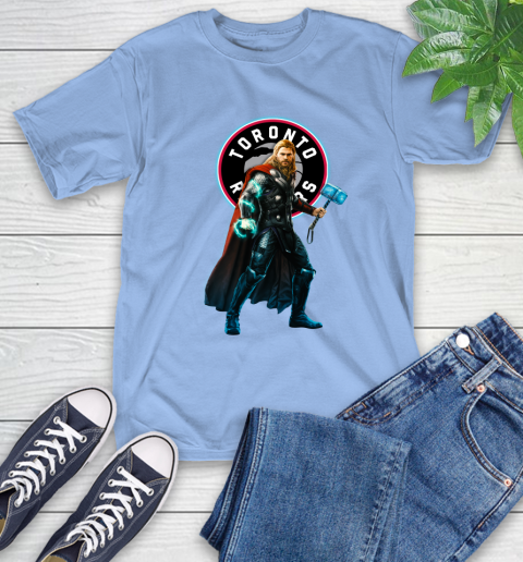 NBA Thor Avengers Endgame Basketball Toronto Raptors T-Shirt 11