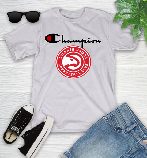 NBA Basketball Atlanta Hawks Champion Shirt Youth T-Shirt 2