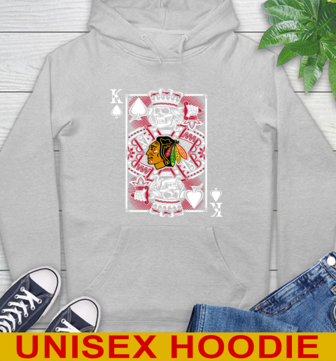 Chicago Blackhawks NHL Hockey The King Of Spades Death Cards Shirt Hoodie 6