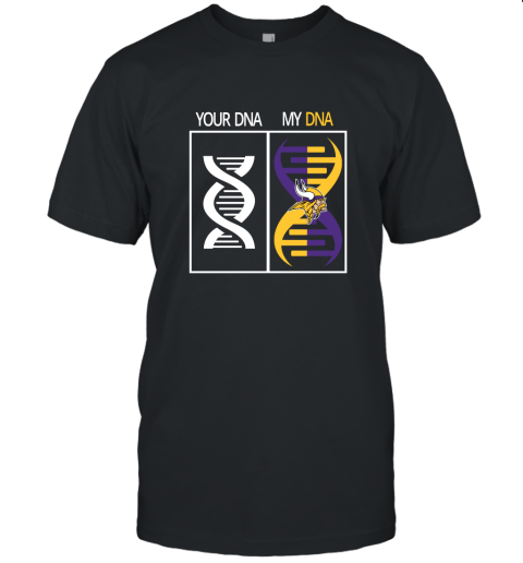 My DNA Is The Minnesota Vikings Football NFL Unisex Jersey Tee