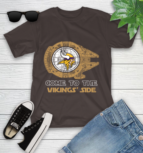 NFL Come To The Minnesota Vikings Wars Football Sports Youth T-Shirt 7
