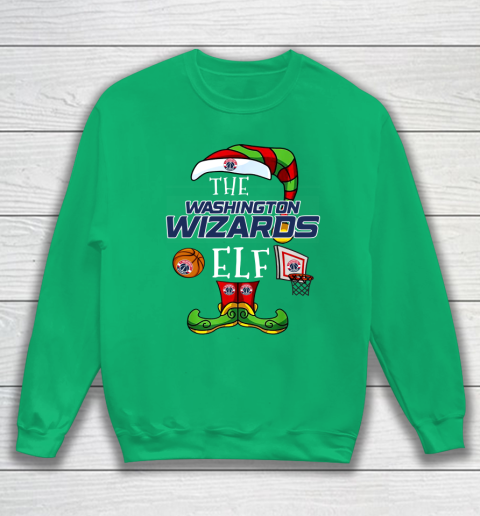 Washington Wizards Christmas ELF Funny NBA Sweatshirt 5