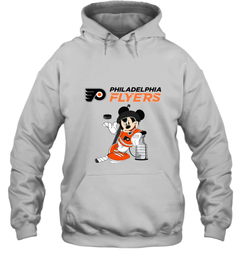 Mickey Philadelphia Flyers With The Stanley Cup Hockey NHL Hoodie