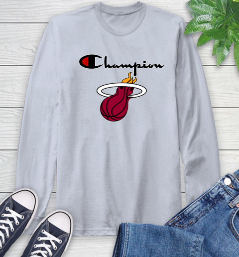 NBA Basketball Miami Heat Champion Shirt Long Sleeve T-Shirt 4