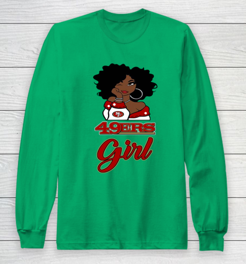 San Francisco 49ers Girl NFL Long Sleeve T-Shirt 7