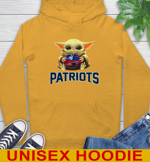 NFL Football New England Patriots Baby Yoda Star Wars Shirt Hoodie 3