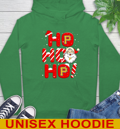 Pittsburgh Pirates MLB Baseball Ho Ho Ho Santa Claus Merry Christmas Shirt Hoodie 8