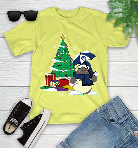 San Diego Padres MLB Baseball Cute Tonari No Totoro Christmas Sports Youth T-Shirt 10
