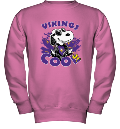 Minnesota Vikings Snoopy Joe Cool We're Awesome Shirt 