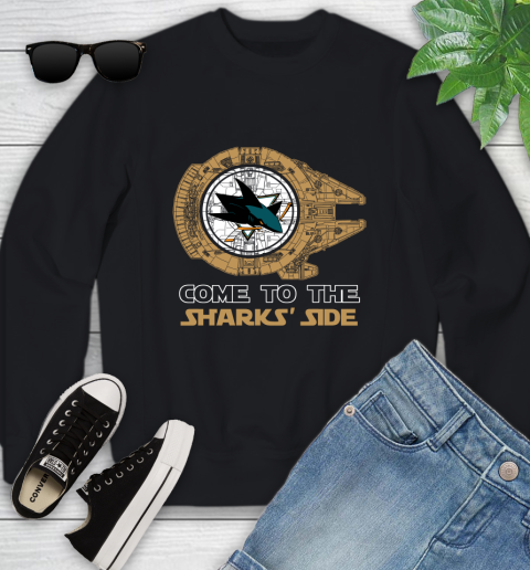 NHL Come To The San Jose Sharks Wars Hockey Sports Youth Sweatshirt