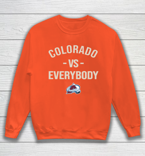 Colorado Avalanche Vs Everybody Sweatshirt - Image 4