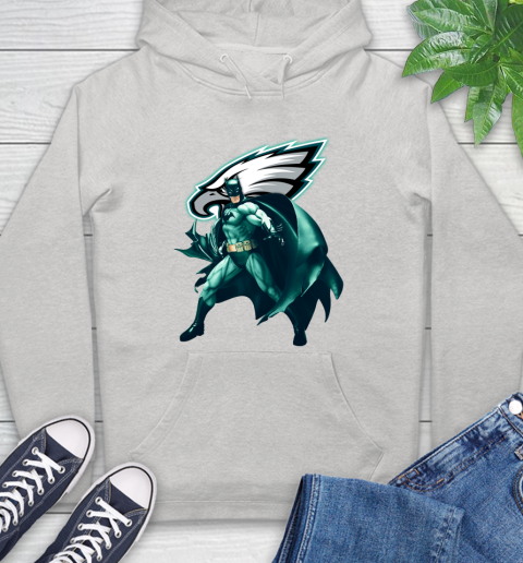 NFL Batman Football Sports Philadelphia Eagles Hoodie